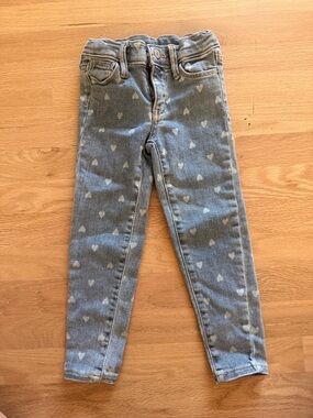 NWOT Old Navy Girls Heart Jeggings
